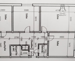 Byt 4+1, Michalovce, 80 m2