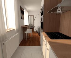 Byt 3+1 s franc. oknom v centre mesta, Sp. Nová Ves