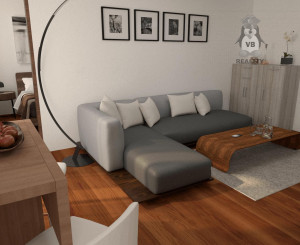 Byt 3+1 s franc. oknom v centre mesta, Sp. Nová Ves