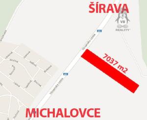Veľký Pozemok na Stráňanoch v Michalovciach (Vinianska cesta)