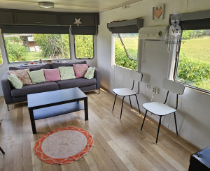 Záhrada s mobilným domom v rekr. lokalite Olšo, Markušovce