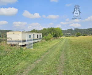 Záhrada s mobilným domom v rekr. lokalite Olšo, Markušovce