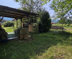 Záhrada s mobilným domom v rekr. lokalite Olšo, Markušovce