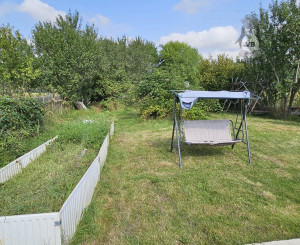 Záhrada s mobilným domom v rekr. lokalite Olšo, Markušovce