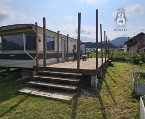 Záhrada s mobilným domom v rekr. lokalite Olšo, Markušovce