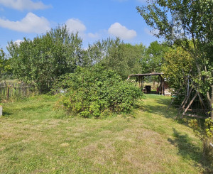 Záhrada s mobilným domom v rekr. lokalite Olšo, Markušovce