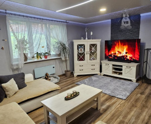 Byt 3+1 s loggiou a pozemkom v obci Rudňany, okres Sp.N.Ves