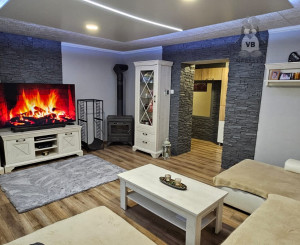 Byt 3+1 s loggiou a pozemkom v obci Rudňany, okres Sp.N.Ves