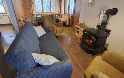 prerobená chata na celoročné bývanie v Poráčskej doline