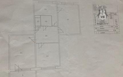 Byt 3+1 sídl. Tarča s loggiou, Sp. Nová Ves