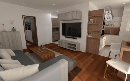 Byt 3+1 s franc. oknom v centre mesta, Sp. Nová Ves