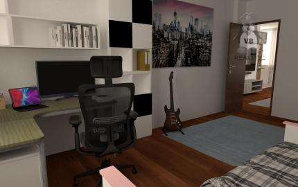 Byt 3+1 s franc. oknom v centre mesta, Sp. Nová Ves