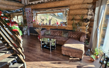 Zrubový rodinný dom v obci Hnilčík-Bindt, okres Sp. Nová Ves