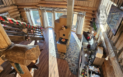 Zrubový rodinný dom v obci Hnilčík-Bindt, okres Sp. Nová Ves