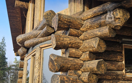 Zrubový rodinný dom v obci Hnilčík-Bindt, okres Sp. Nová Ves