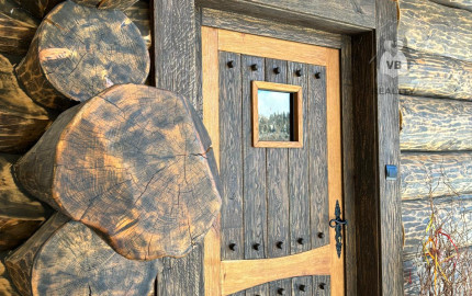 Zrubový rodinný dom v obci Hnilčík-Bindt, okres Sp. Nová Ves