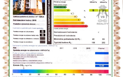 Tehlový byt 3+1 s balkónom v Gelnici