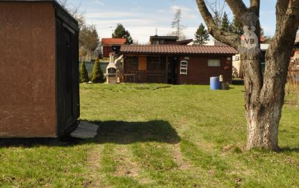 Záhradka s chatkou v záhradkarskej osade na líške, Sp. Nová Ves