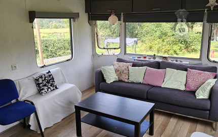 Záhrada s mobilným domom v rekr. lokalite Olšo, Markušovce