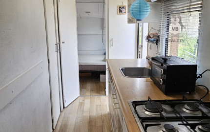 Záhrada s mobilným domom v rekr. lokalite Olšo, Markušovce