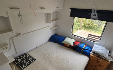 Záhrada s mobilným domom v rekr. lokalite Olšo, Markušovce