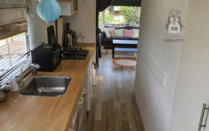 Záhrada s mobilným domom v rekr. lokalite Olšo, Markušovce