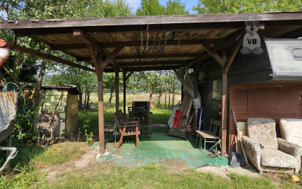 Záhrada s mobilným domom v rekr. lokalite Olšo, Markušovce