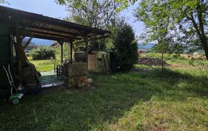 Záhrada s mobilným domom v rekr. lokalite Olšo, Markušovce