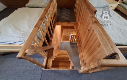 prerobená chata na celoročné bývanie v Poráčskej doline