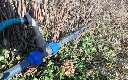 Záhradka v záhradkárskej oblasti Pod letiskom, sídlisko Mier