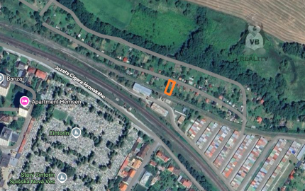 Záhradka s murovanou chatkou - Spišská Nová Ves - Brusník