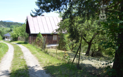 Pozemok s drevenicou v lokalite Jamnický Mlyn