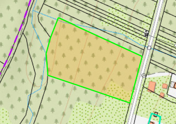Pozemok pri potoku v časti Zahájnica, Nálepkovo
