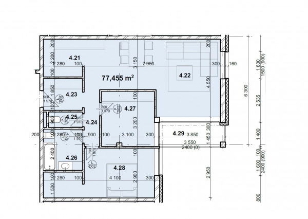 Novostavba byt 3+1 na sídlisku Tarča, Spišská Nová Ves