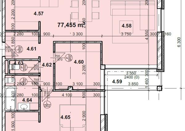 Novostavba byt 3+1 na sídlisku Tarča, Spišská Nová Ves