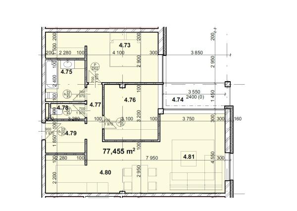 Novostavba byt 3+1 na sídlisku Tarča, Spišská Nová Ves