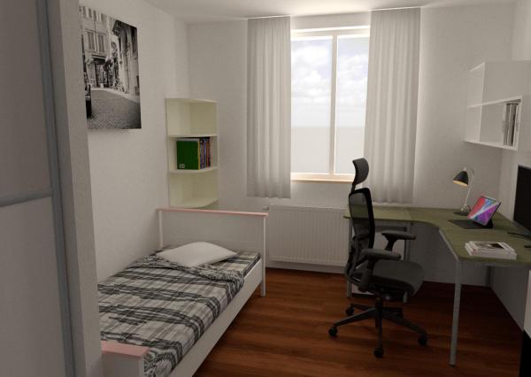 Byt 3+1 s franc. oknom v centre mesta, Sp. Nová Ves