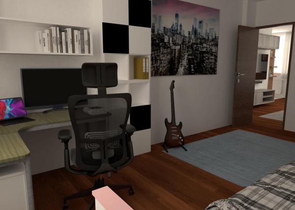 Byt 3+1 s franc. oknom v centre mesta, Sp. Nová Ves