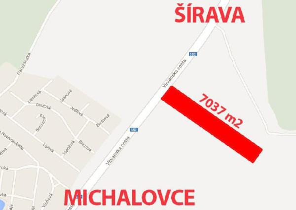 Veľký Pozemok na Stráňanoch v Michalovciach (Vinianska cesta)