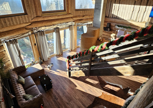 Zrubový rodinný dom v obci Hnilčík-Bindt, okres Sp. Nová Ves