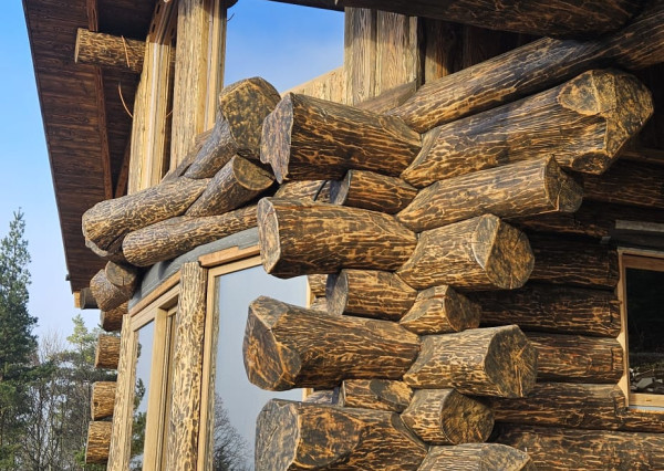 Zrubový rodinný dom v obci Hnilčík-Bindt, okres Sp. Nová Ves