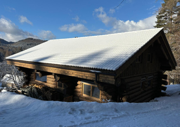 Zrubový rodinný dom v obci Hnilčík-Bindt, okres Sp. Nová Ves