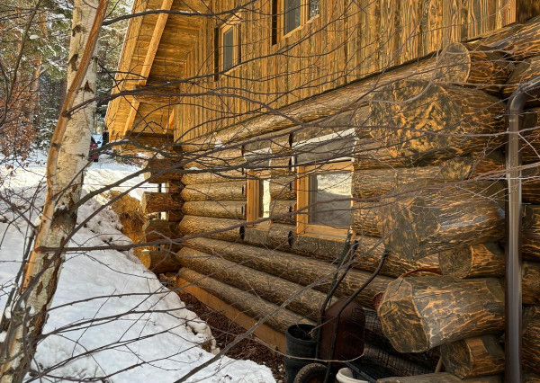 Zrubový rodinný dom v obci Hnilčík-Bindt, okres Sp. Nová Ves