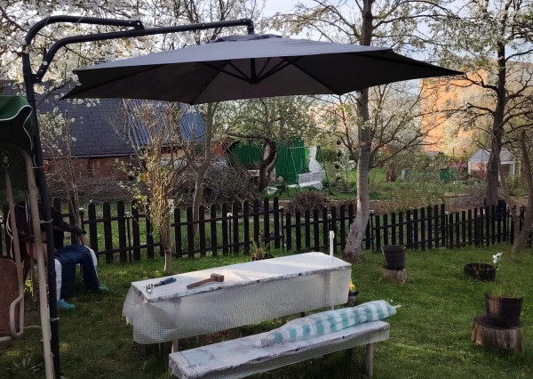 Záhradka s chatkou na sídl. Mier, Sp. Nová Ves