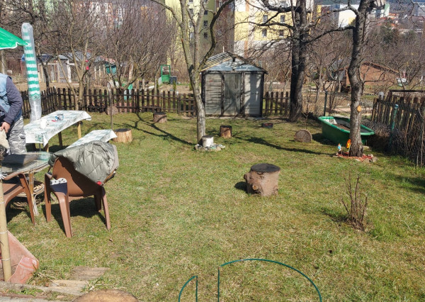 Záhradka s chatkou na sídl. Mier, Sp. Nová Ves