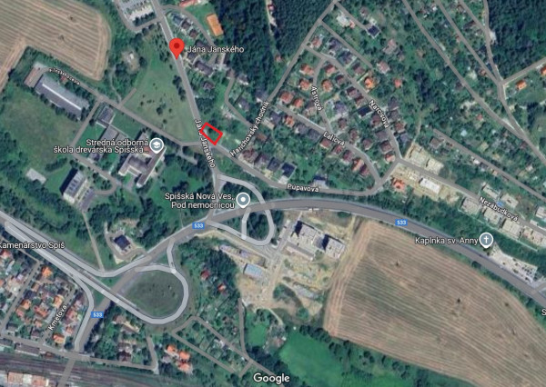 Pozemok okr. Sp. Nová Ves