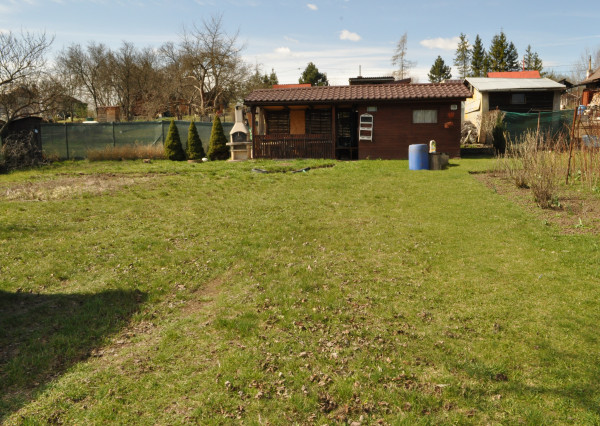 Záhradka s chatkou v záhradkarskej osade na líške, Sp. Nová Ves