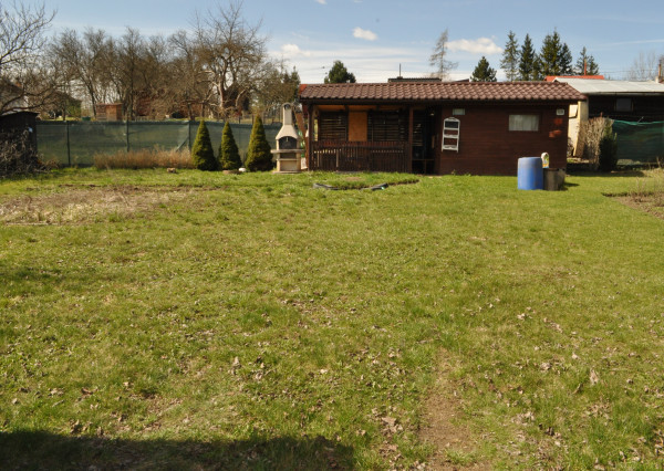 Záhradka s chatkou v záhradkarskej osade na líške, Sp. Nová Ves