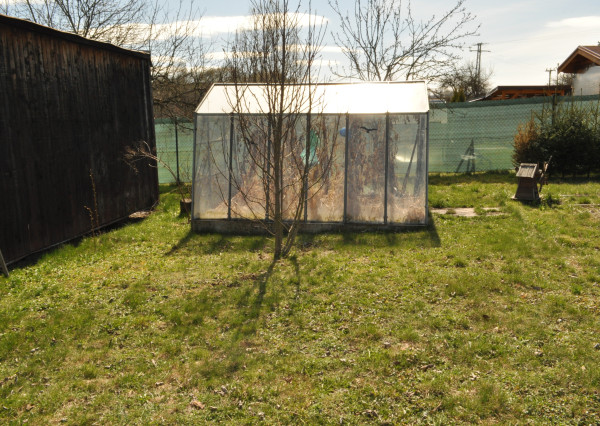 Záhradka s chatkou v záhradkarskej osade na líške, Sp. Nová Ves