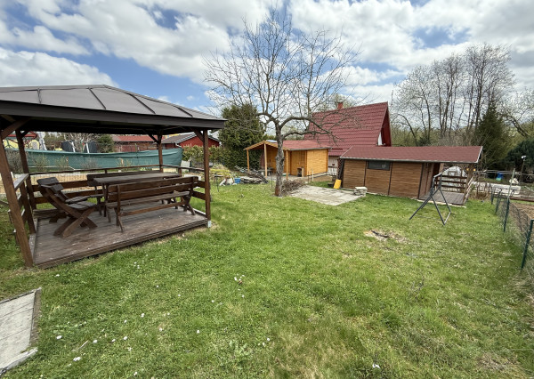 Záhradka s chatkou na sídl. Tarča, Sp. Nová Ves